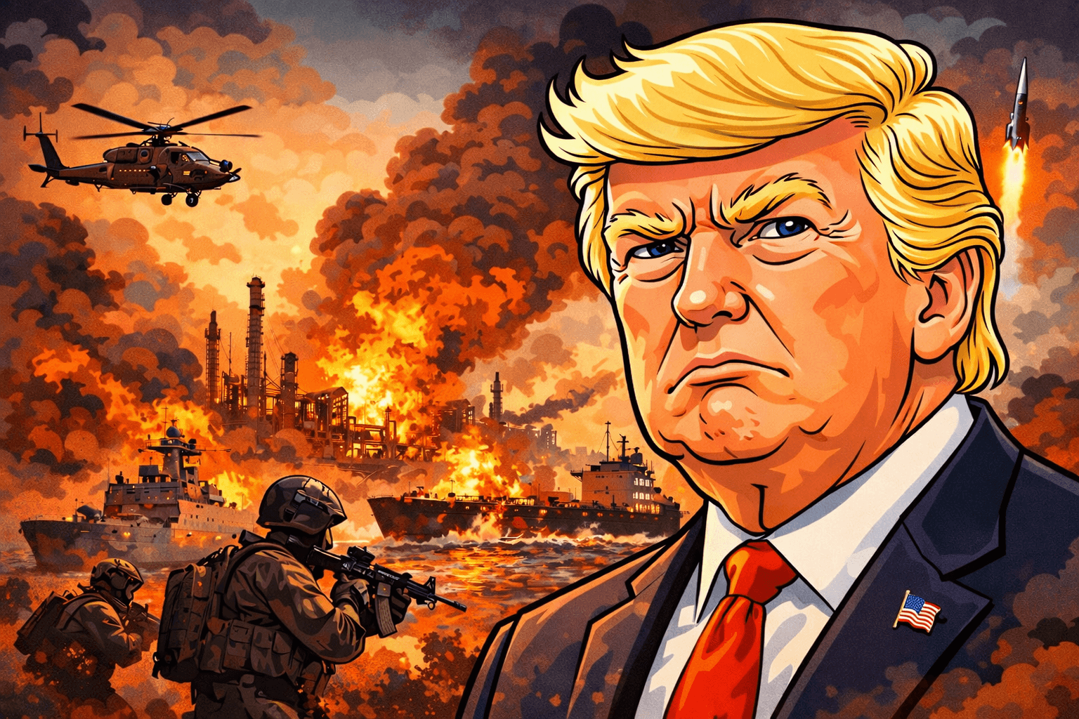 【ONZA的市況ニュース】アメリカとイラン戦争終結へ合意至らず、市場への影響は