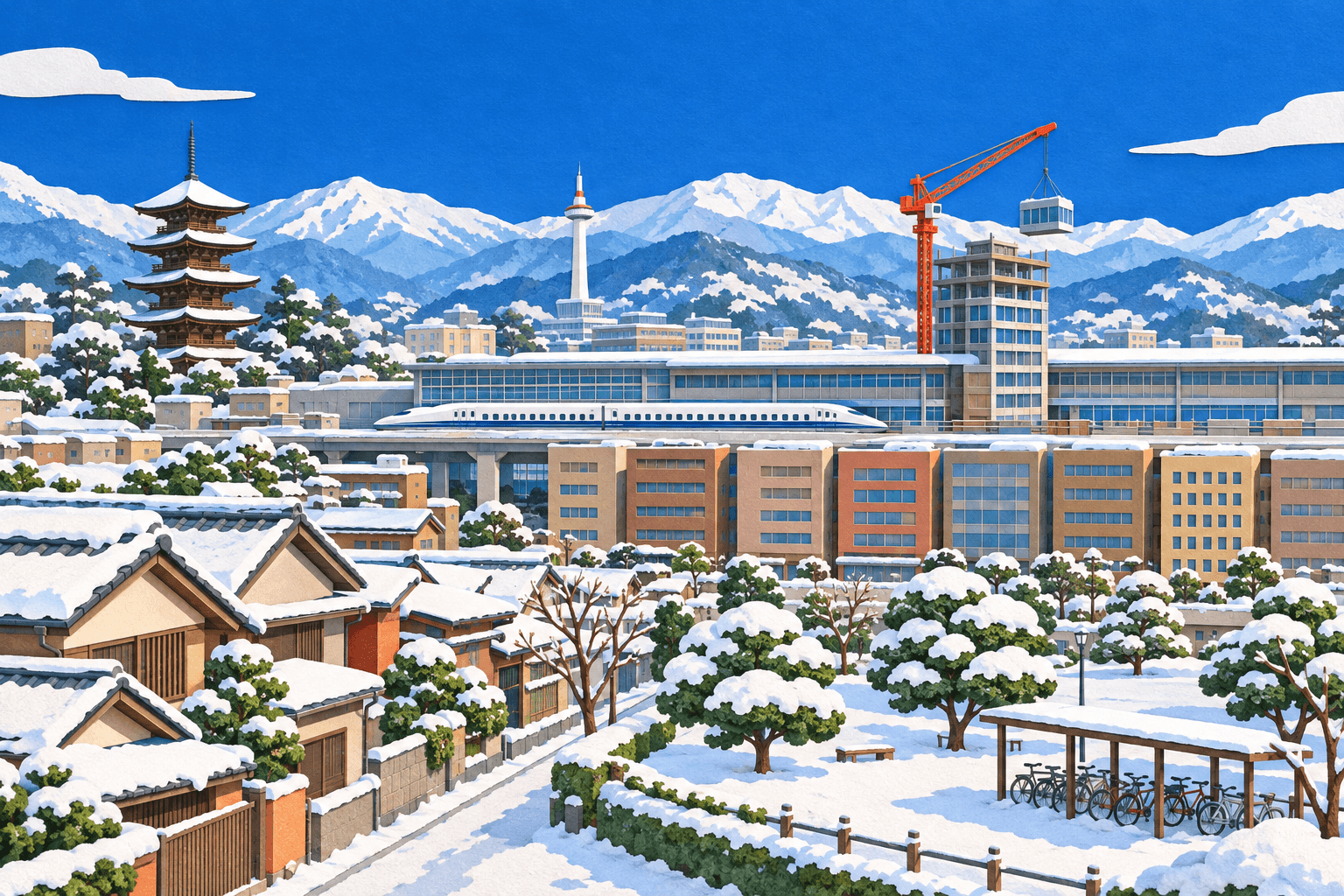 京都駅の南側、高さ制限の緩和で先行へーー駅前のオフィス床は名古屋・新大阪の10分の1、最短で年内にも|ONZA的市況ニュース
